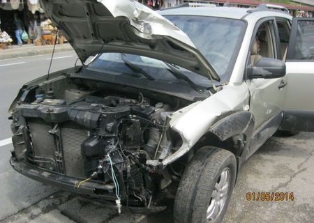 Hyundai Tucson avariat