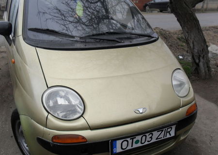 Matiz benzina si GPL omologat