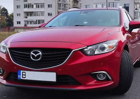 Mazda 6 – Facelift – 2.2 SkyActiv – 150CP – Euro6 – culoare Red Soul Crystal.