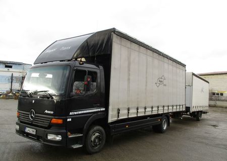Mercedes-Benz Atego 823 cu Remorca WIESE Mercedes-Benz Atego 823 cu Remorca WIESE
