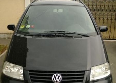 vand volkswagen sharan 2001 negru 1.9 diesel impecabil
