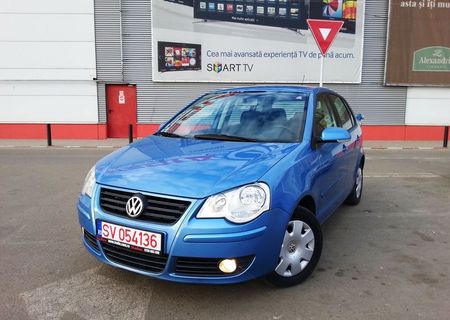 VW Polo Cool Family 2006 Sky Blue Klima ABS FULL Impecabil