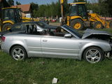 Vand audi A4 cabrio avariat, fotografie 1